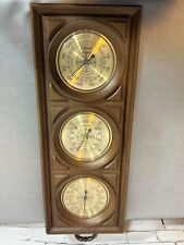 Vintage Springfield Weather Station Barometer Thermometer Humidity Made in USA picture