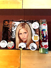 Buffy The Vampire Slayer Metal Tin LunchBox With Candle and Magnets Lunch box. picture