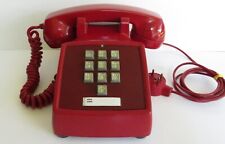 Vintage Western Electric 10 Button Desk Phone RED 1500 picture