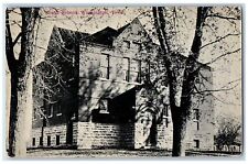c1910's South School Campus Building Trees Washington Iowa IA Antique Postcard picture