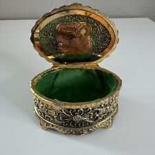 SANKYO Vintage Jewelry Trinket Music Box Japan  picture