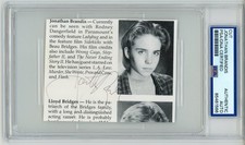 Jonathan Brandis ~ Signed Autograph Authentic Signature Photo ~ PSA DNA Encased picture