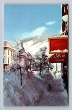 Aspen CO-Colorado, Emporium Fabrics, Downtown Aspen, Vintage Postcard picture