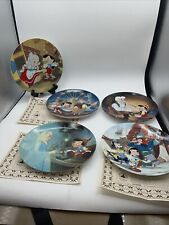 Vintage 1990’s Walt Disney Pinocchio Collector Series 5 Plate Set Edwin Knowles picture