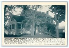 c1920's Lynnwood Building Near Port Republic Virginia VA Triangle Kard Postcard picture