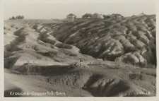 Postcard Tennessee Copperhill Soil Erosion RPPC c1950 Polk County NrMINT picture