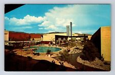 Albuquerque NM-New Mexico, White Winrock Motor Hotel, Vintage Postcard picture