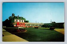 Absecon NJ-New Jersey, Holiday Motel, U.S. Rt. 30, Advertising, Vintage Postcard picture