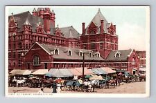 Kansas City MO-Missouri, City Market, Antique, Souvenir, Vintage Postcard picture