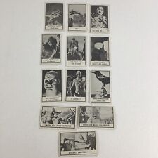 Monster Laffs Midgees Mini Joke Collectible 12 Trading Cards Lot Vintage 1963 picture