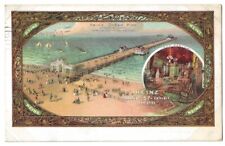 Atlantic City New Jersey c1910 Heinz Ocean Pier, Sun Parlor, destroyed 1944 picture