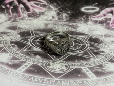 Professional Magical Talisman Tree Silver Ring Witch Attract Wealth, Love, Money picture