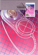 Postcard Achievements in Technology Bionic Ear First Day Cover FDC 1987 1 of 4 picture
