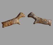 Ancient Near Eastern Silver Zoomorphic Votive Figure Ram or Goat Authentic picture