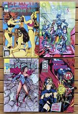 SPOOF COMICS Lot, Swimsuit Issue Cyber Femmes Spoon & Batbabe Death of Superbabe picture