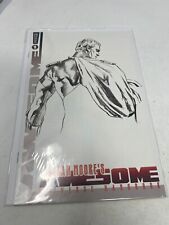 Alan Moore's Awesome Universe Handbook #1 -Sketch variant --1999--B & W - NM  picture