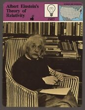 Einsteins Theory of Relativity  Story of America Science Invention History Card picture