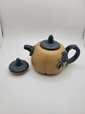 Handmade Tea Pot Pumpkin Design Yixing Zisha Duan Clay Pot Marked Chines Org Box picture