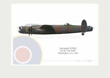 Warhead Illustrated Lancaster B III 467 Sqn RAAF PO-S S for Sugar Aircraft Print picture