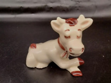 Rio Hondo California Pottery Laying Cow Figurine Vintage picture