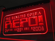 Repo The Genetic Opera bar LED Neon Light Sign gift home room decore size 12 x 8 picture