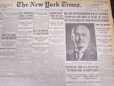 1920 JULY 29 NEW YORK TIMES VILLA SURRENDERS, BANDIT OBTAINS CITIZENSHIP- NT5367 picture