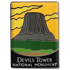 Devils Tower National Monument Pin - Wyoming Souvenir, Official Traveler Series picture