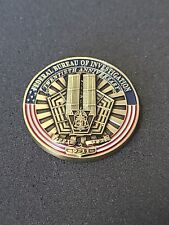 *FBI* 9/11 - 20th Year Anniversary Challenge Coin. DOJ. Twin Towers. 2001-2021 picture