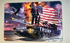 Trump Tank 8x12 Metal Wall Sign picture