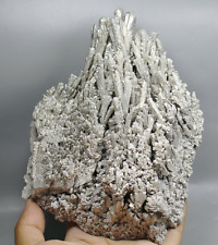 1.78lb RARE  Beautiful Magnesium Ore Wave Shape Cluster Mineral Specimen picture