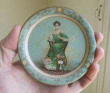 KENNY'S CHE-UN-TEA 1906 DATED ADVERTISING TIP TRAY PRETTY WOMAN DRINKING TEA picture