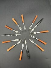 Vintage  Cocktail Forks And Spears Stainless Made In Japan picture