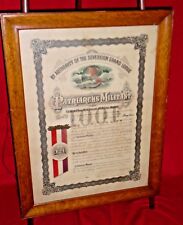 IOOF Independent Order Odd Fellows Patriarchs Militant Certificate Reading PA picture