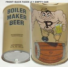 UNIVERSITY PURDUE PETE BOILERMAKERS BEER CAN SPORT FOOTBALL-BASKETBALL-BASEBALL picture