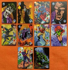 Marvel OVERRPOWER DC Power Card LOT (10) 1-6 intellect 1-4 multipower picture