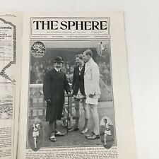 The Sphere Newspaper March 29 1924 The King with the Two University Presidents picture