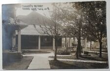 1907 RPPC Timmer's Resort No 5 Cedar Lake WI H Montgomery Photo PC picture