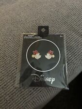 DISNEY Minnie Mouse earrings NEW SEALED ALDI 2024 Limited Edition picture