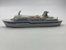 CROWN DEL MAR Crown Cruise Lines 7.5 In Ceramic Ship Model Passport Products picture