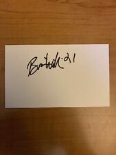 BRIAN WILLIAMS - YOUNGSTOWN BASKETBALL - AUTHENTIC AUTOGRAPH SIGNED- B3746 picture