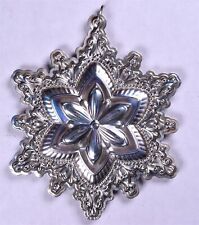 Towle 2007 Old Master Snowflake Ornament 2-sided picture