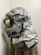 M17A2 Gas Mask, Chemical Biological With M6A2 Hood Medium Desert Storm Era picture