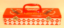 2003 Coca-Cola Tin / Metal Advertising Coke Tool Box picture