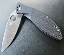 SPYDERCO SPYDER CO ASTUTE ™ CLIPIT C252G Knife Black Handle, 8Cr13MoV Blade picture