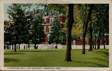 1924 Exterior View Livingstone Hall Fisk University Nashville TN Postcard B35 picture
