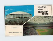 Postcard The Astrodome Greetings from Houston Texas USA picture
