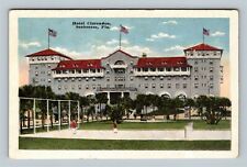 Seabreeze FL, Hotel Clarendon, Florida Vintage Postcard picture