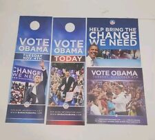   Obama /Biden Campain 2008 Door Hangers  & Pamphlets Collection New Hampshire picture