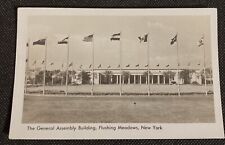 United Nations Vintage RPPC Postcard Flushing Meadows, NY picture