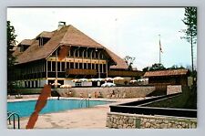 Logan OH-Ohio, Hocking Hills Lodge, Advertising, Vintage Postcard picture